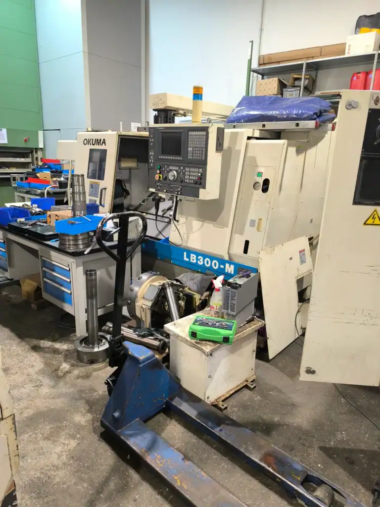 Okuma CNC Reparatur in der Werkstatt von Schirmer GmbH